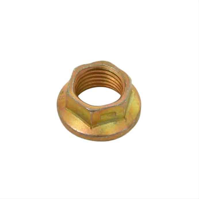 Strange Engineering 3/8" x 24 reduced hex self locking flanged nut (each). - F1282