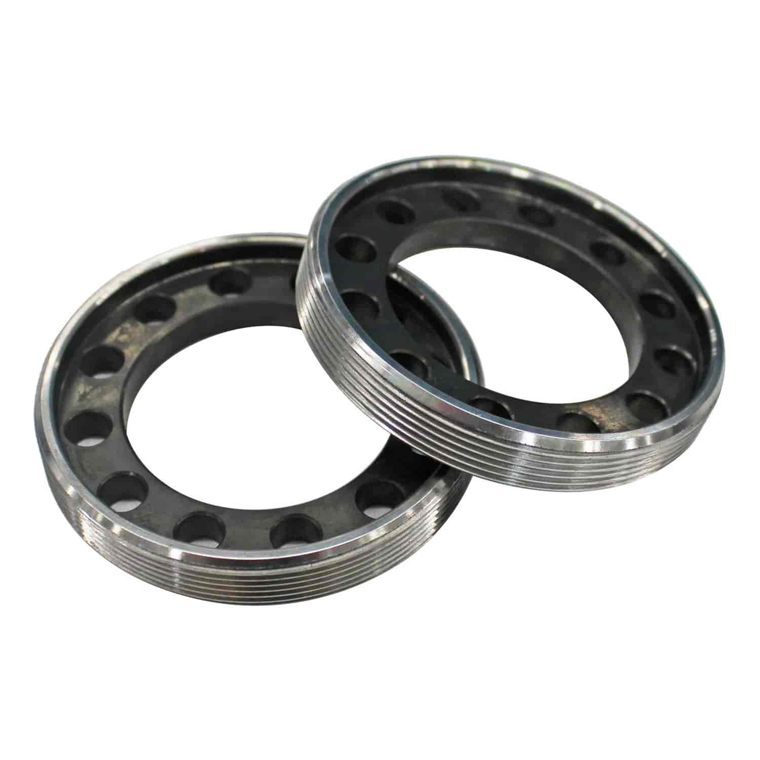 Strange Engineering Solid adjuster nuts / Strange 3.062" bore case / pr. - N1956