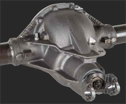 Strange Engineering 12 blt street rear end assm /HD 30 spl posi / leaf spring mounts /no brakes - PRG310