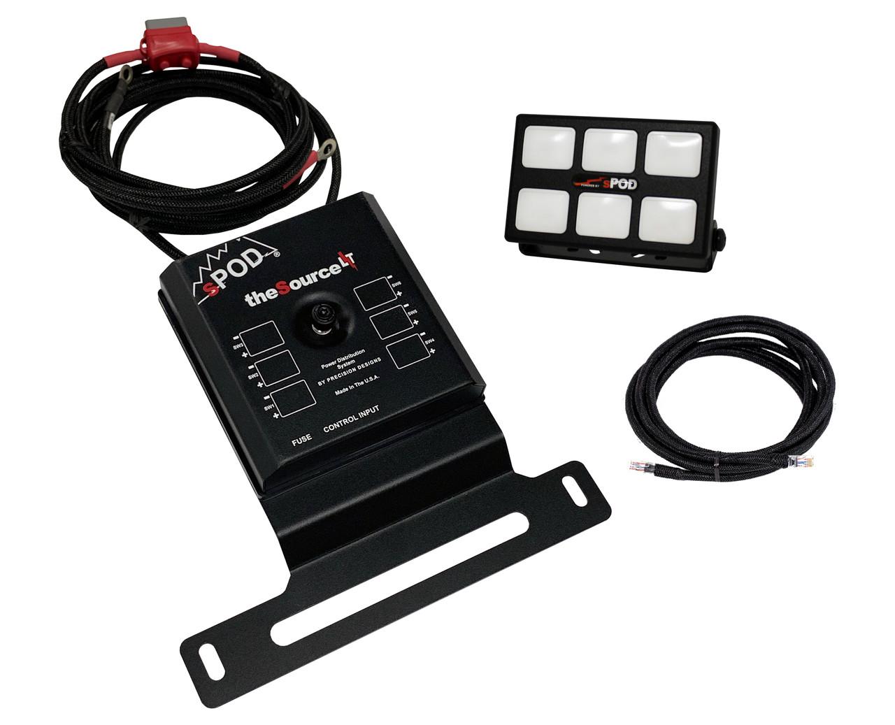 sPOD SourceLT w/ Mini6 for Jeep JL/JTS (2018-2021 Wrangler, Gladiator) - 873180