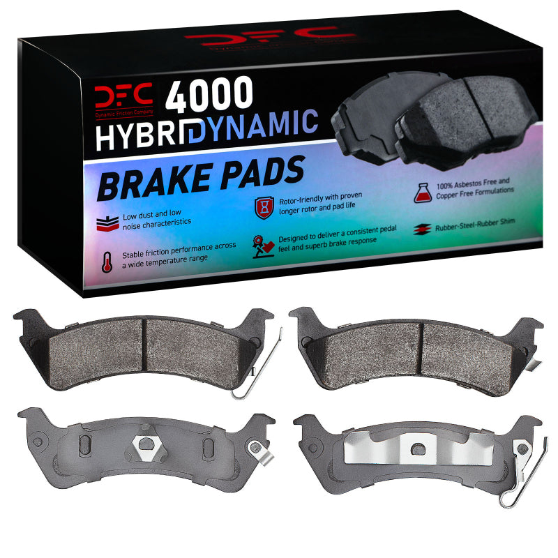 DFC 93-98 Jeep Grand Cherokee Rear 4000 Hybridynamic Brake Pads