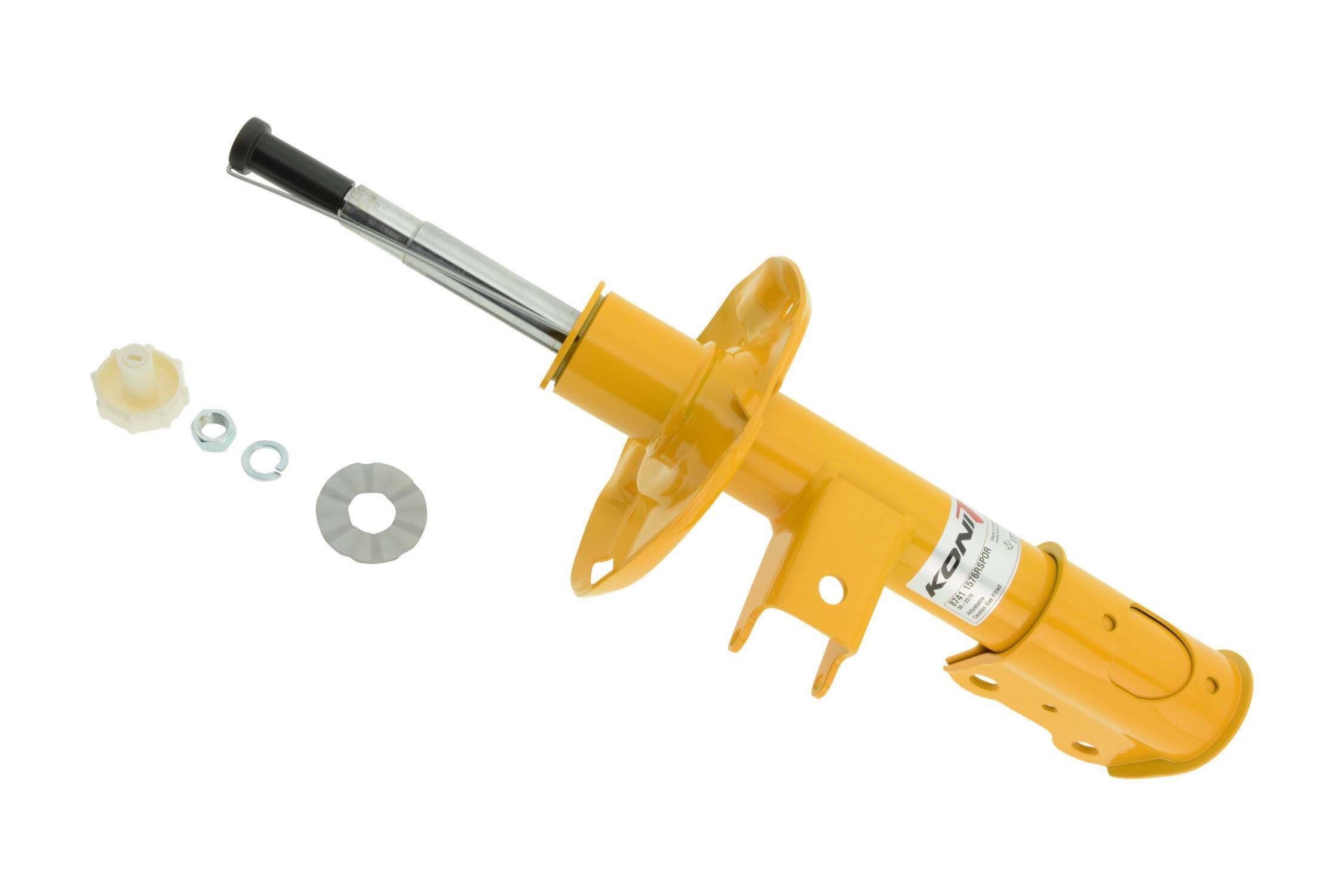 Koni Sport (yellow) 8741- externally adjustable, low pressure gas full strut - 8741 1576RSPOR