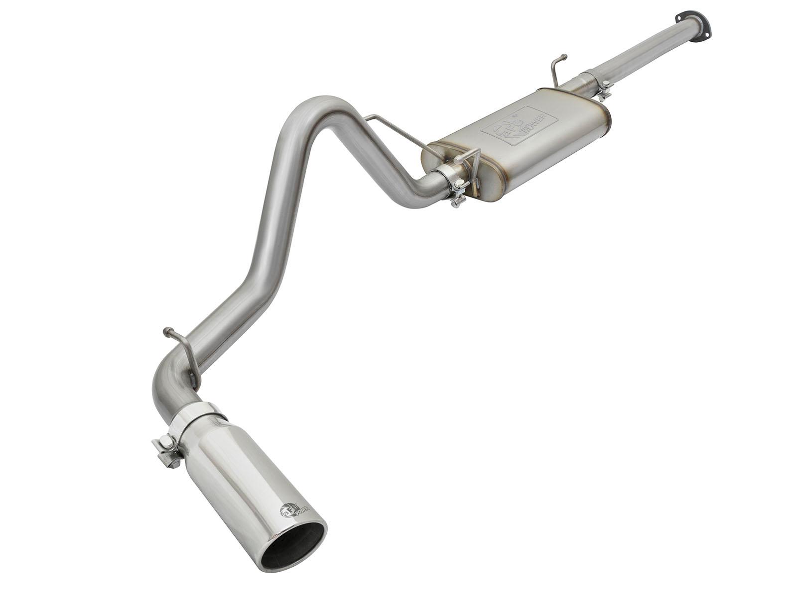 AFE MACH Force-Xp 2-1/2in 409 Stainless Steel Cat-Back Exhaust System w/Polished Tip (2005-2012 Tacoma) - 49-46031-P