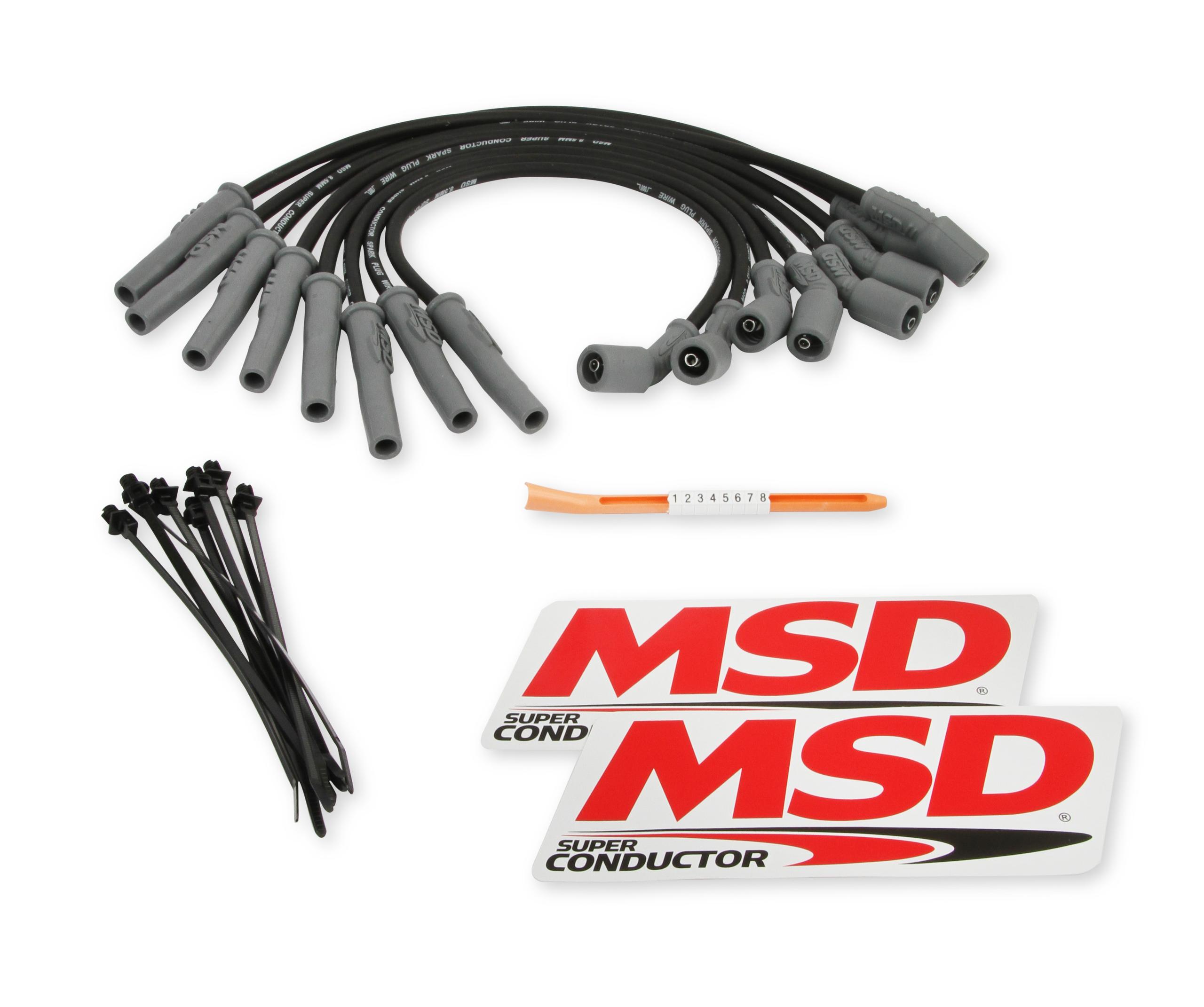 Msd 31633 Wire Set, Blk, Ford Raptor 2010-14 6.2L