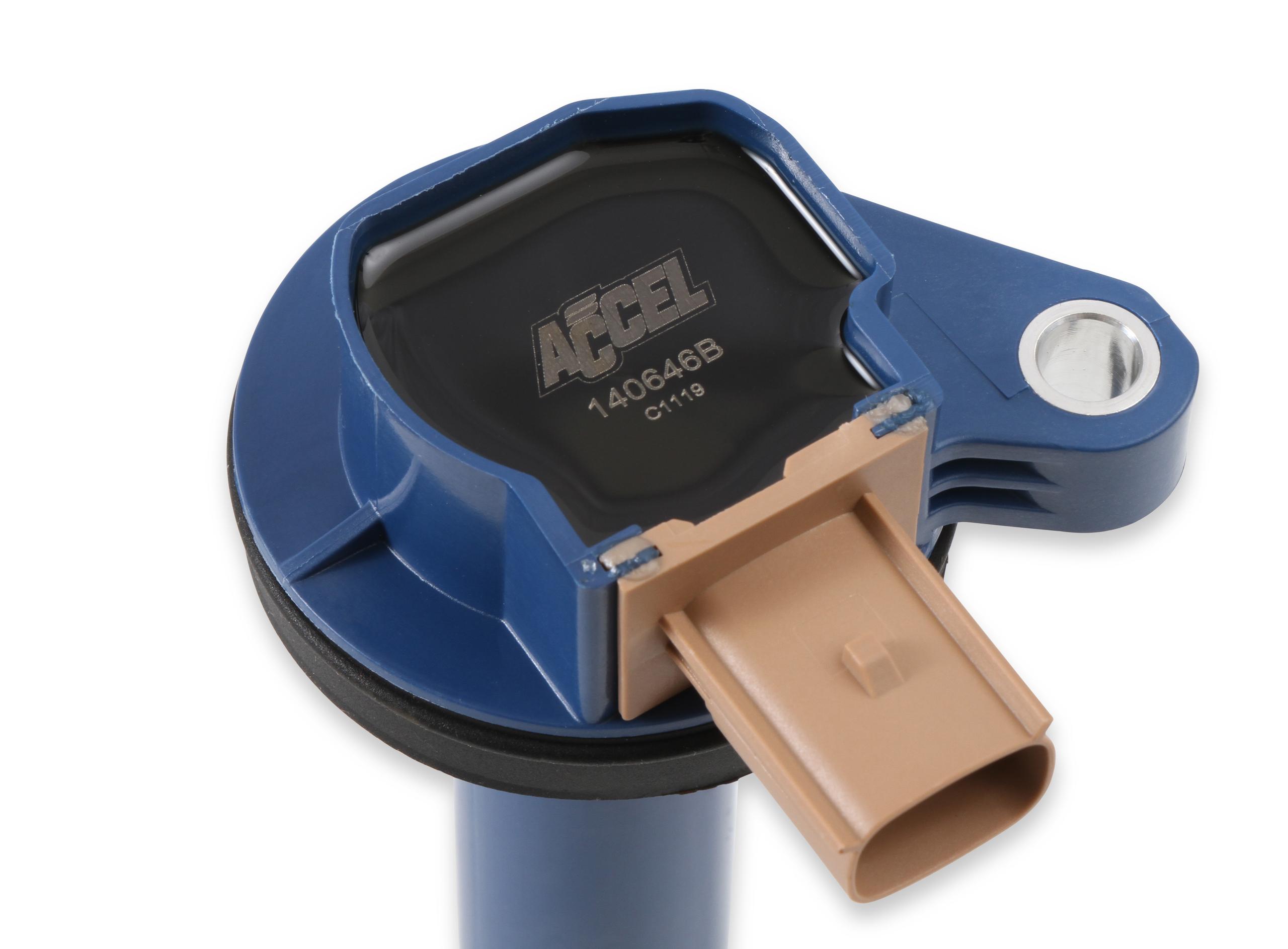 Accel 140646B-6 Coil,Ford Ecoboost 3.5L V6, 6-Pack Blue