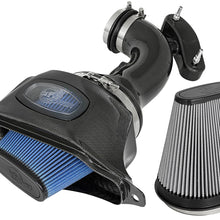 AFE 52-74201-C Black Series Momentum Carbon Fiber Cold Air Intake System w/Dual Filter Media (2014-2019 C7 Corvette)