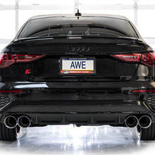 AWE Touring Edition Exhaust for Audi 8Y S3 - Chrome Silver Tips - 3015-42897