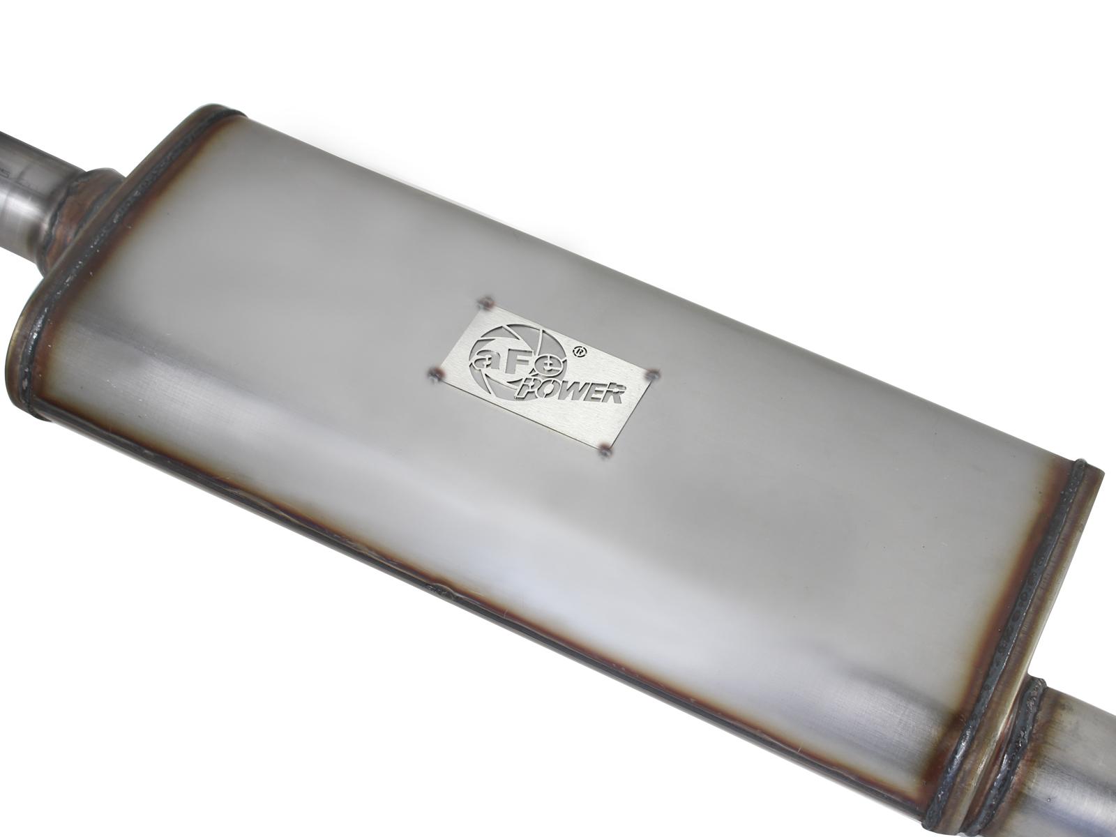 AFE MACH Force-Xp 3 IN 409 Stainless Steel Cat-Back Exhaust System - 49-46232