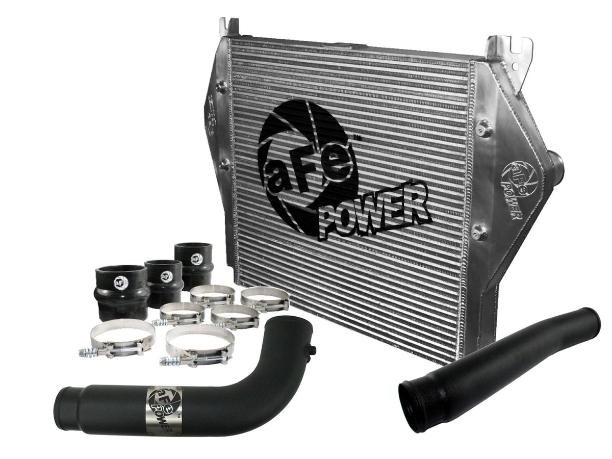 AFE BladeRunner GT Series Intercooler Kit w/ Tubes Black (2007-2009 Ram 2500, Ram 3500) - 46-20032