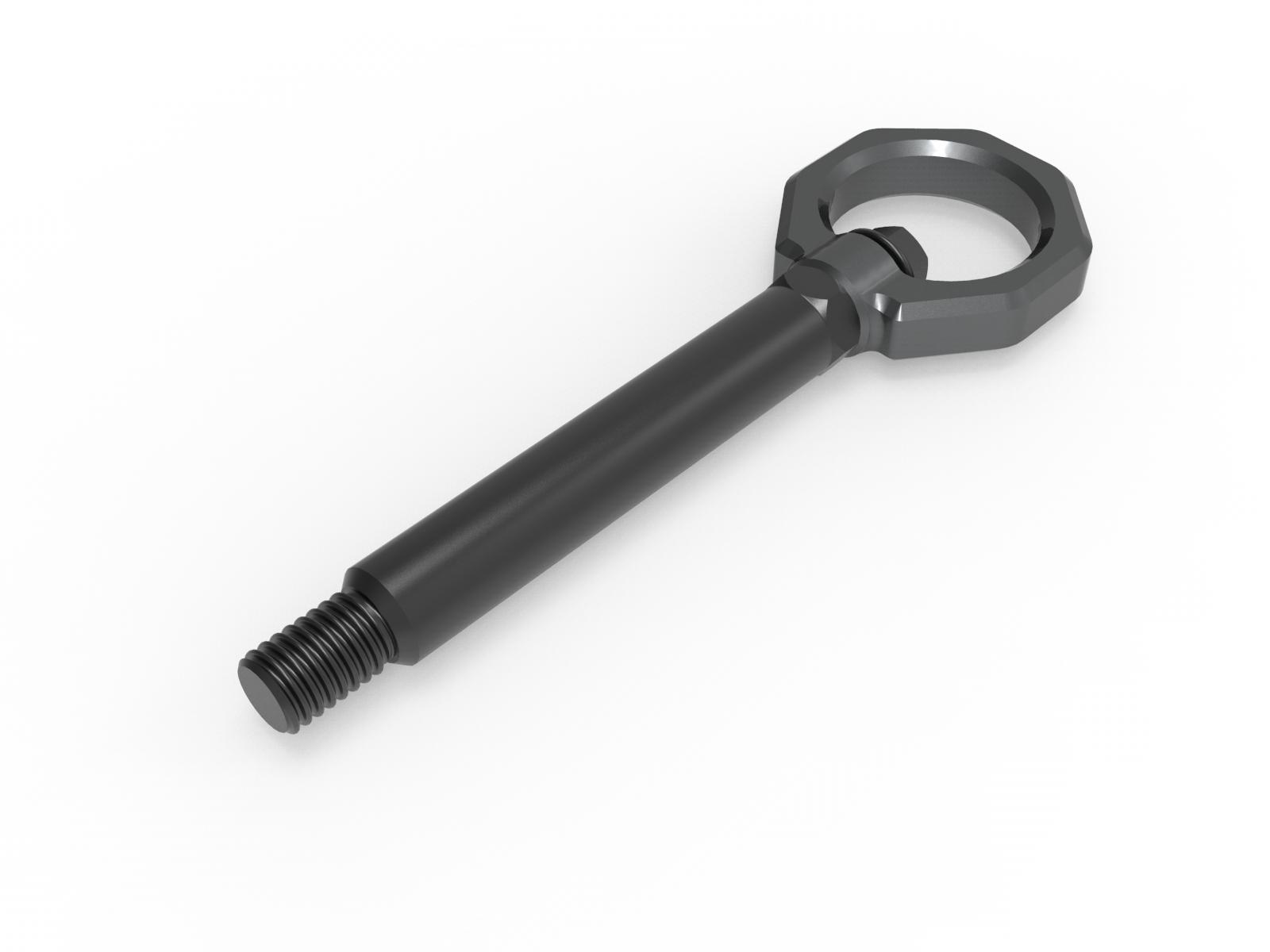 AFE aFe CONTROL Front/Rear Tow Hook Gray (2023-2025 M2) - 450-502004-G