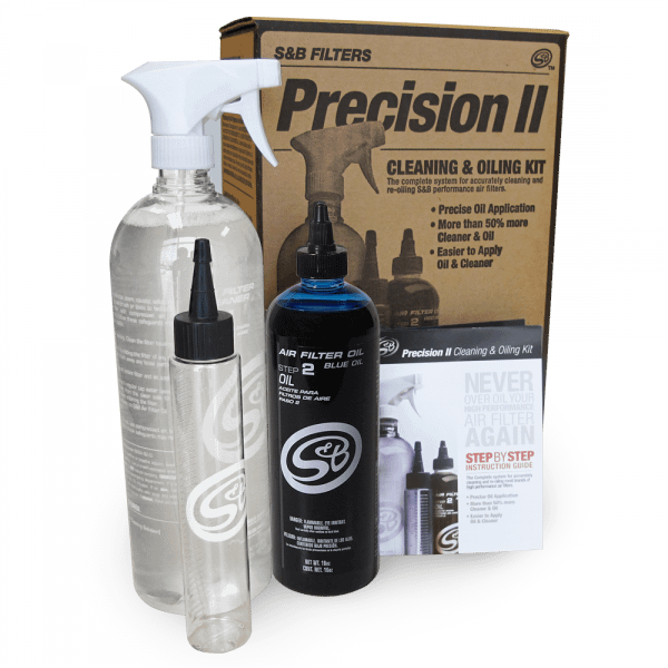 S&B Cleaning Kit For Precision II Cleaning and Oil Kit Blue Oil Oiled S&B - 88-0009