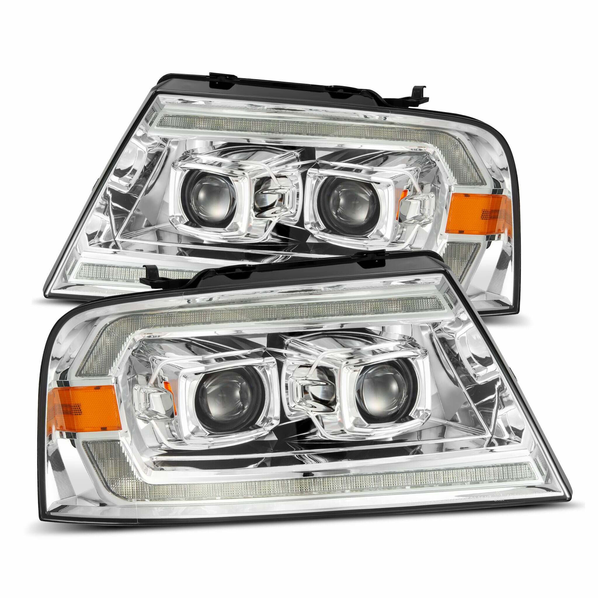 AlphaRex Projector Headlights Chrome (04-08 Ford F150) - 880132
