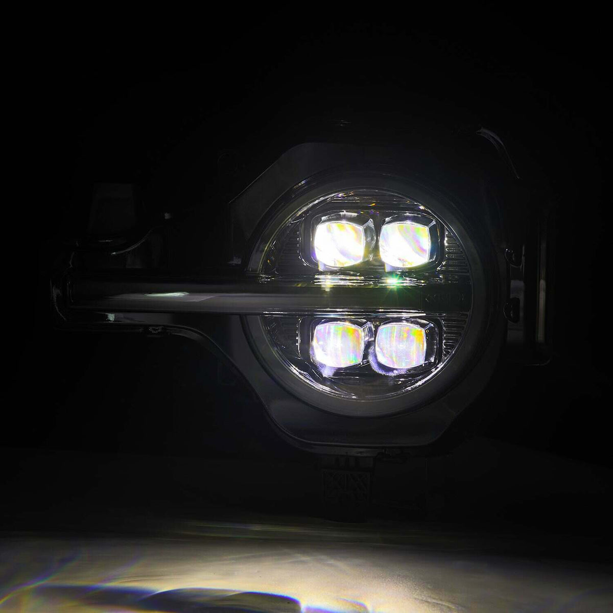 AlphaRex NOVA-Series LED Projector Headlights - Alpha-Black (2021-2025 Ford Bronco) - 880259
