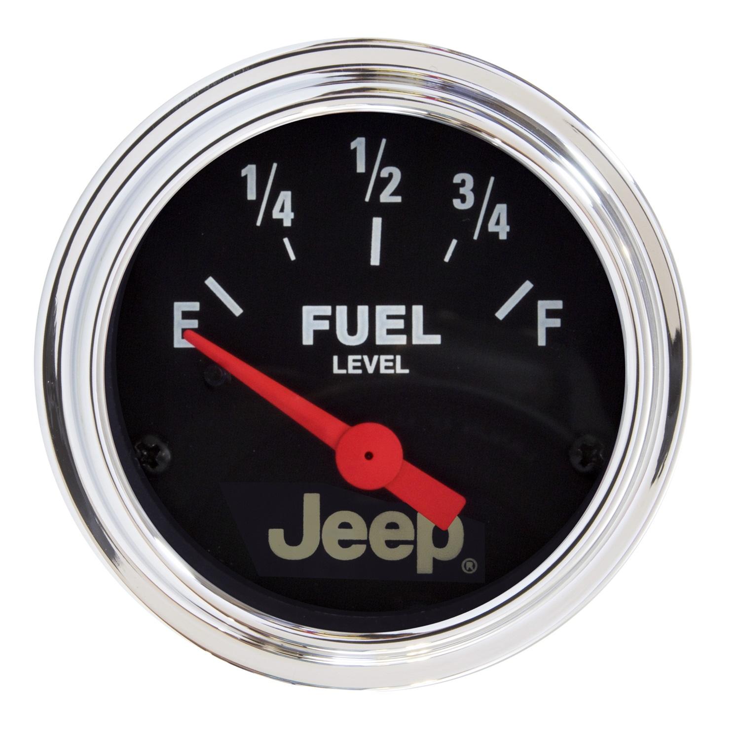 Auto Meter 2-1/16” FUEL LEVEL, 73-10 Ω, JEEP - 880428