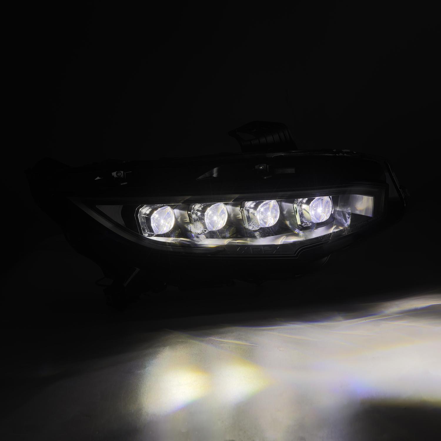 AlphaRex Projector Headlights Black - 880491