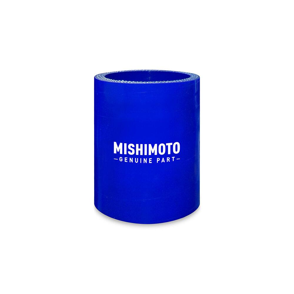 Mishimoto 4" Straight Coupler, Blue - MMCP-4SBL