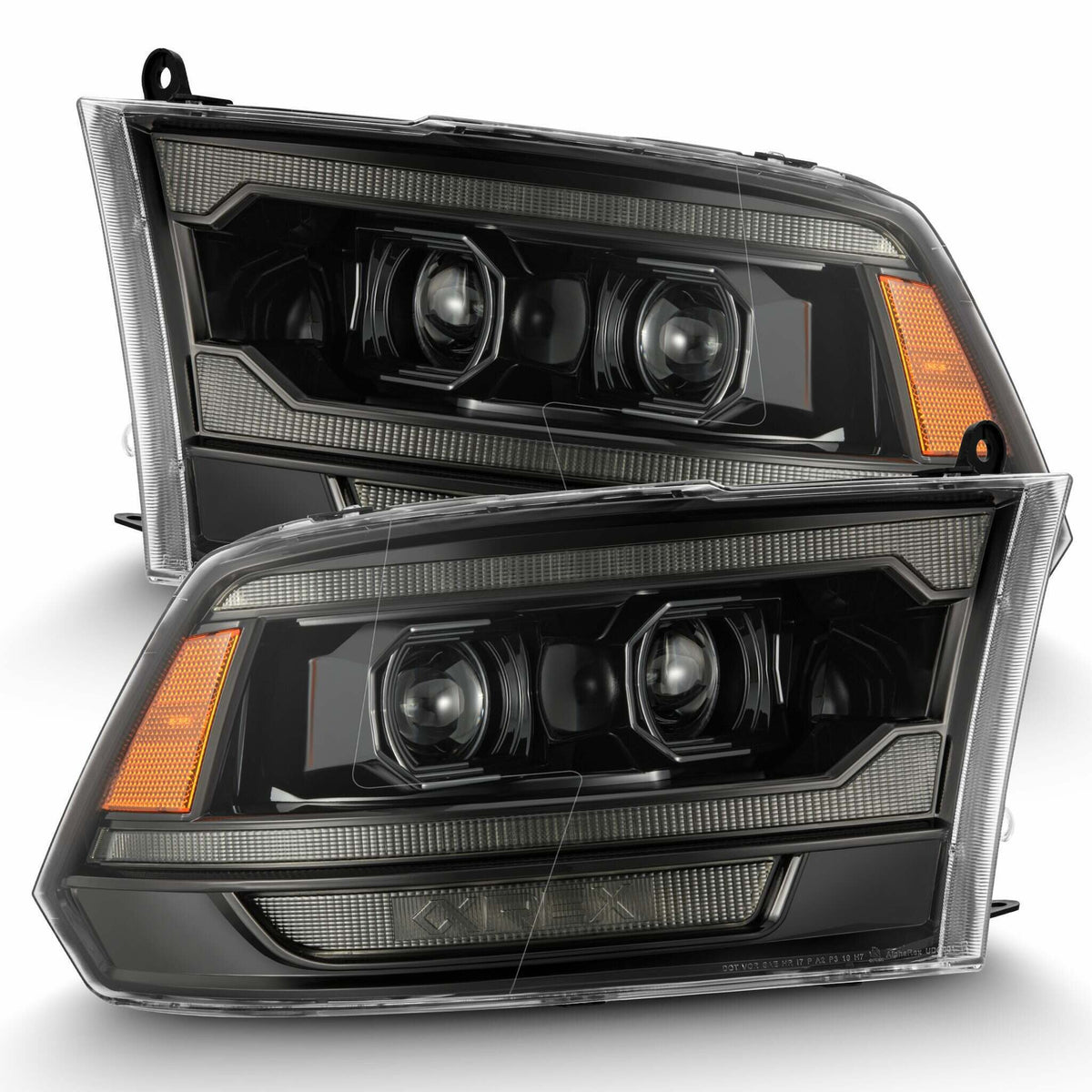 AlphaRex Projector Headlights Alpha- Black - 880560