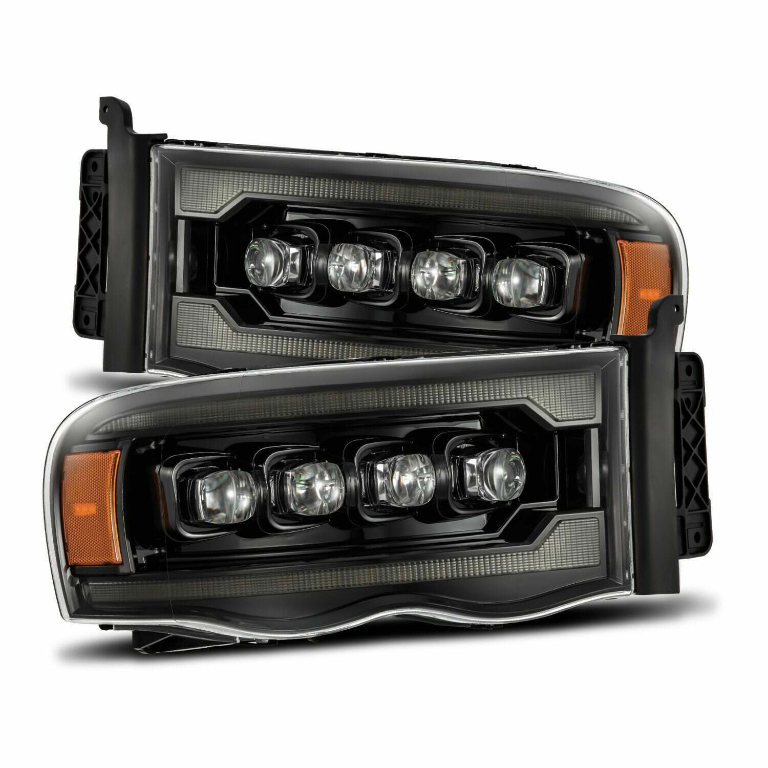 AlphaRex Led Projector Headlights In Alpha-Black - 880566