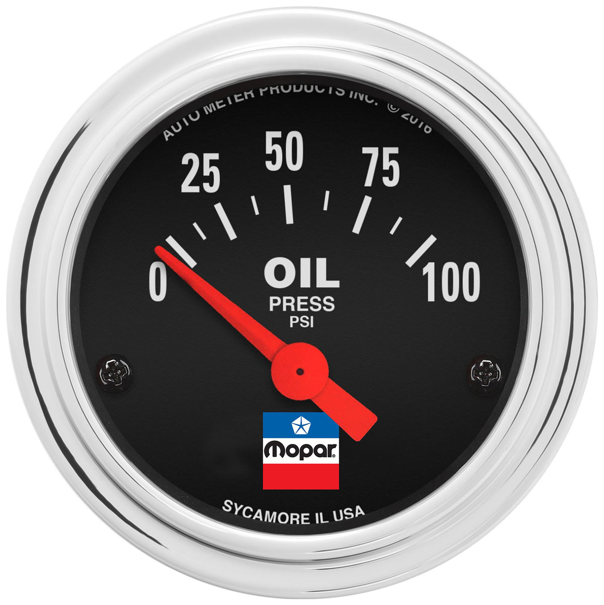 Auto Meter 2" OIL PRESS, 0-100 PSI, MOPAR CLASSIC - 880786