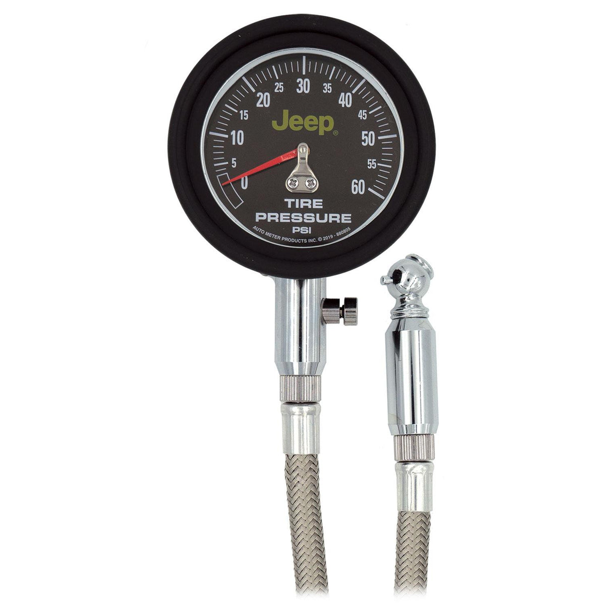 Auto Meter TIRE PRESSURE, 0-60 PSI, JEEP - 880805