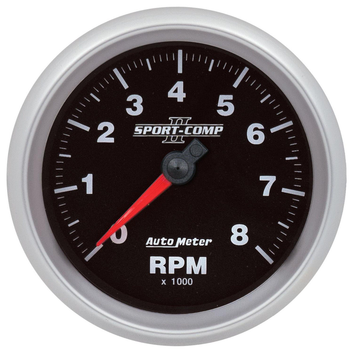 Auto Meter Gauge, Tachometer, 3 3/8", 8K Rpm, Spn 190, Sport-Comp Ii - 880829