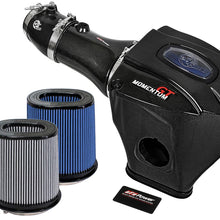 AFE Black Series Carbon Fiber Cold Air Intake System w/ Pro 5R & Pro DRY S Filters (2017-2018 Challenger, Charger) - 52-72205-CF
