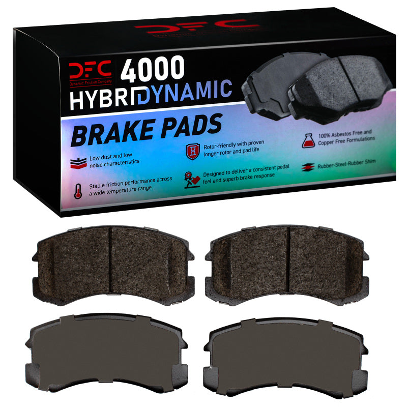 DFC 02-07 Mitsubishi Lancer Front 4000 Hybridynamic Brake Pads