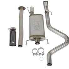 AFE MACH Force-Xp 2-1/2in 409 Stainless Steel Cat-Back Exhaust System w/Black Tip (2005-2012 Tacoma) - 49-46031-B