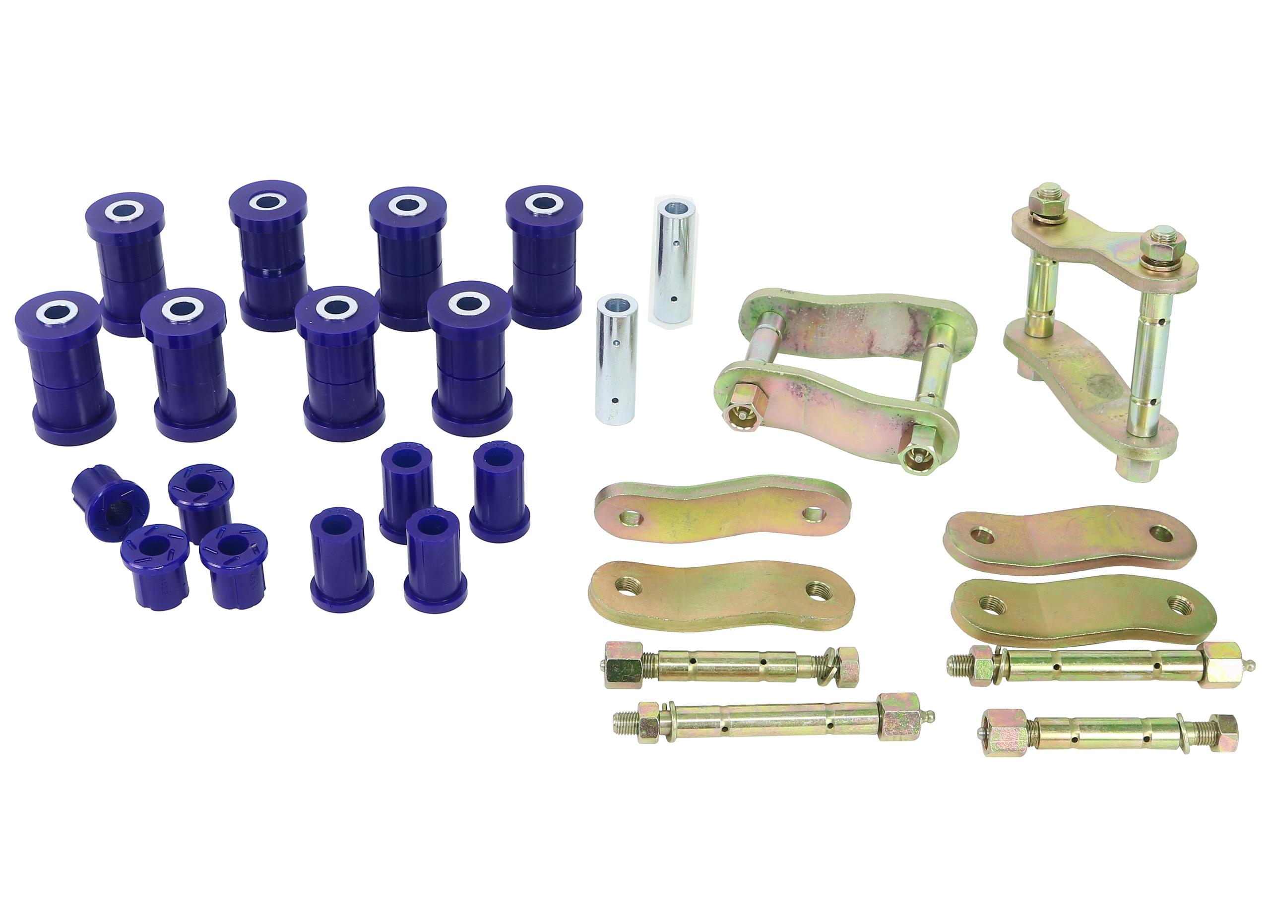 SuperPro Greasable Shackle and Bush Kit - KIT218SK