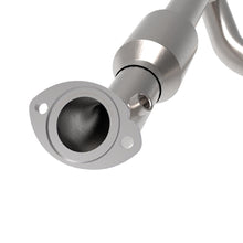 AFE Twisted Steel Y-Pipe 2 to 3 IN 409 Stainless Steel w/ Cat Toyota Tacoma 05-15 V6-4.0L - 48-46006-RC