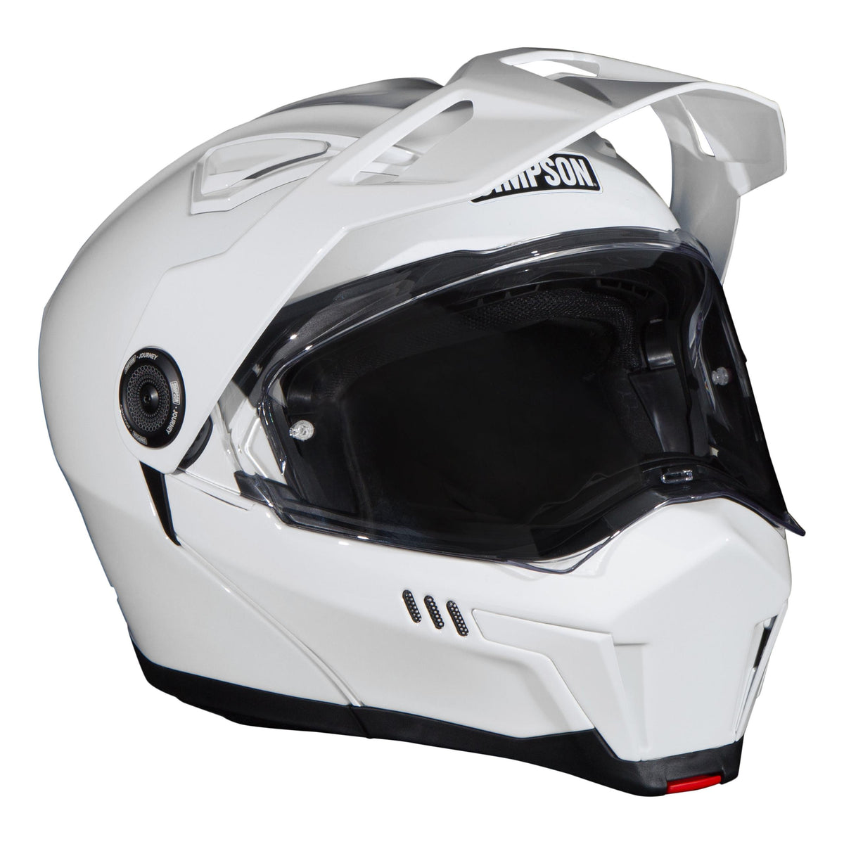Simpson Racing Motorcycle Journey Bandit Helmet - White - JB1MD
