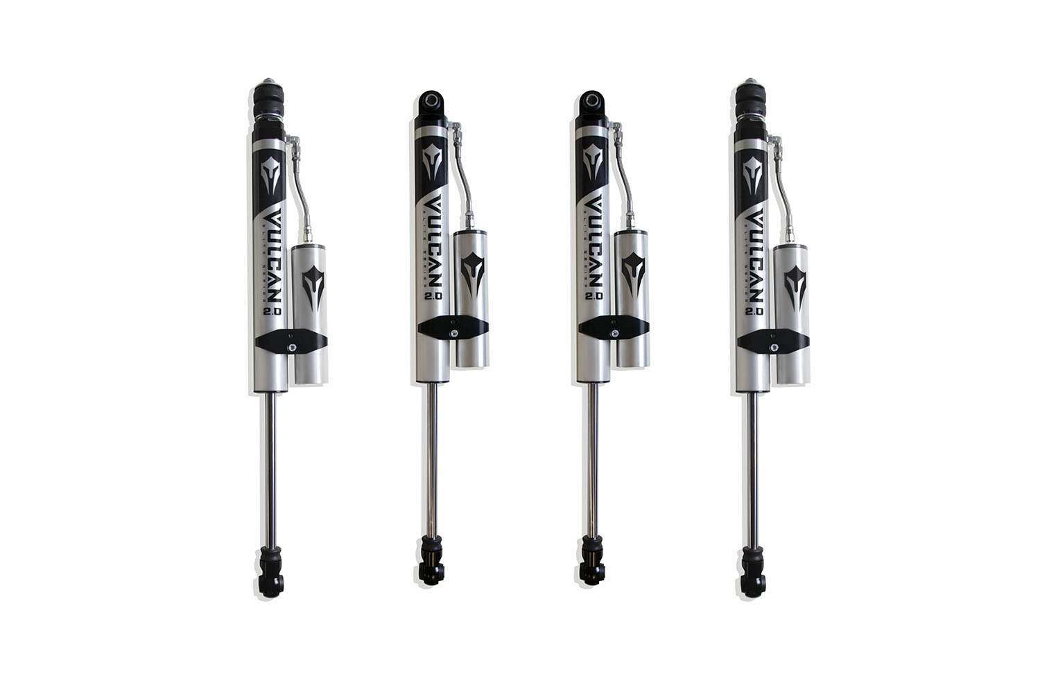MaxTrac 4.5"/4" LIFT HEIGHT F&R VULCAN SERIES RESERVOIR SHOCKS (2007-2018 WRANGLER JK) - 889745VR