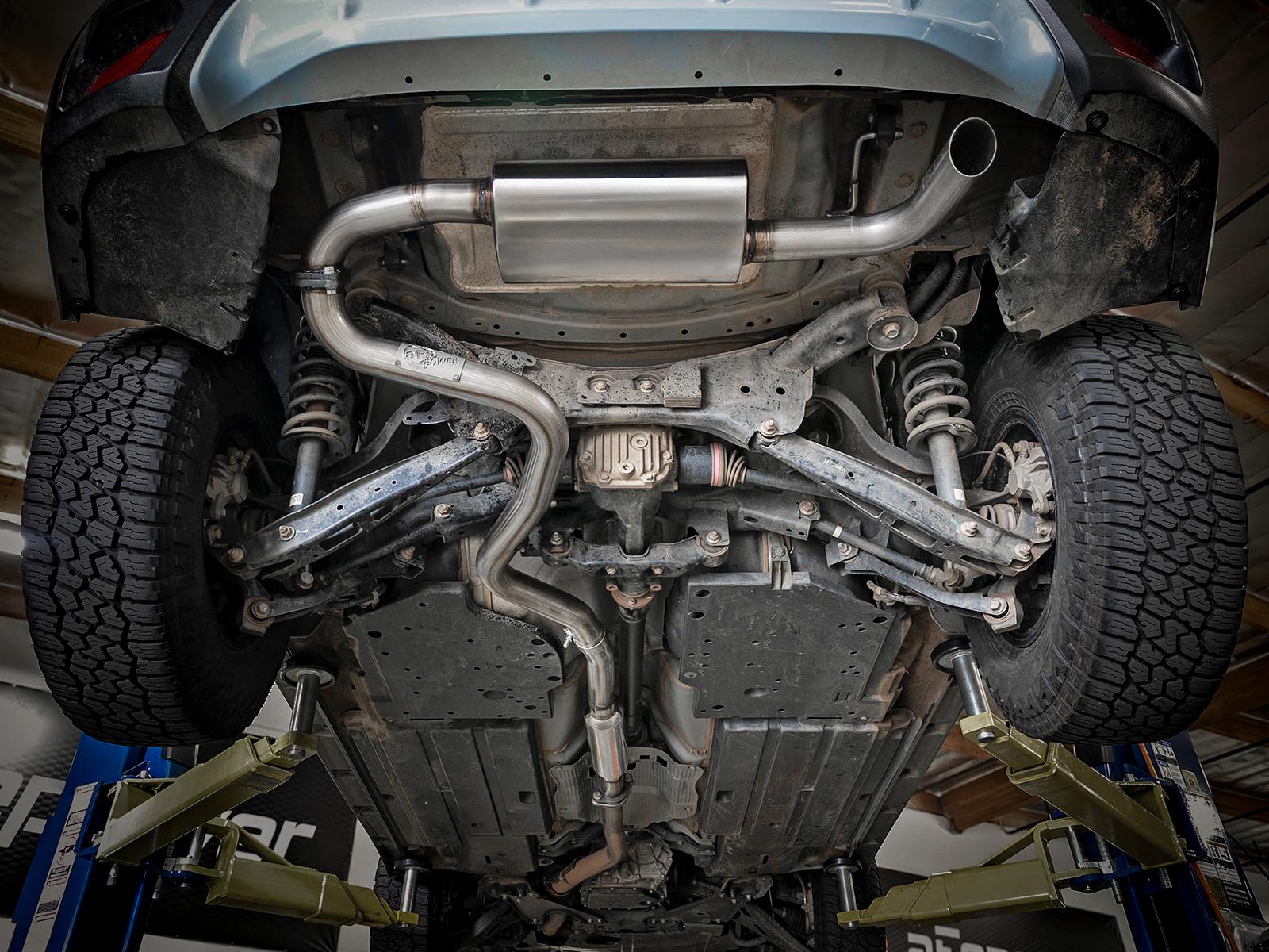 AFE Cat-Back Exhaust System (2018-2019 Subaru Crosstrek H4-2.0L) - 49-36803