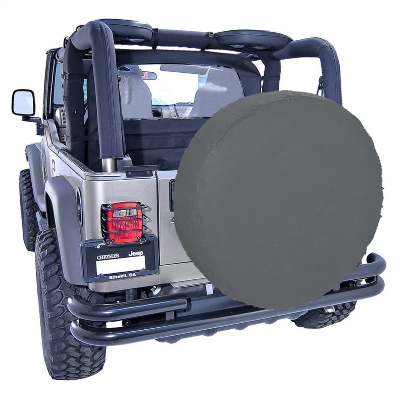 Rugged Ridge This Tire Cover From Rugged Ridge Fits 33 Inch Spare Tires. Black Diamond. - 12803.35