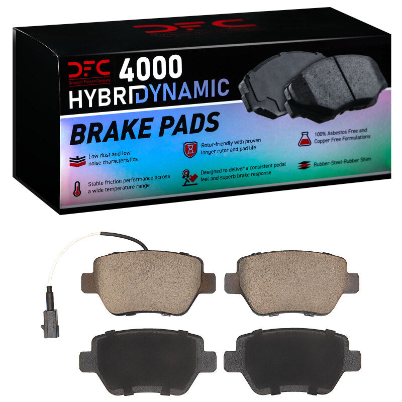 DFC 14-16 Maserati Ghibli Rear 4000 Hybridynamic Brake Pads
