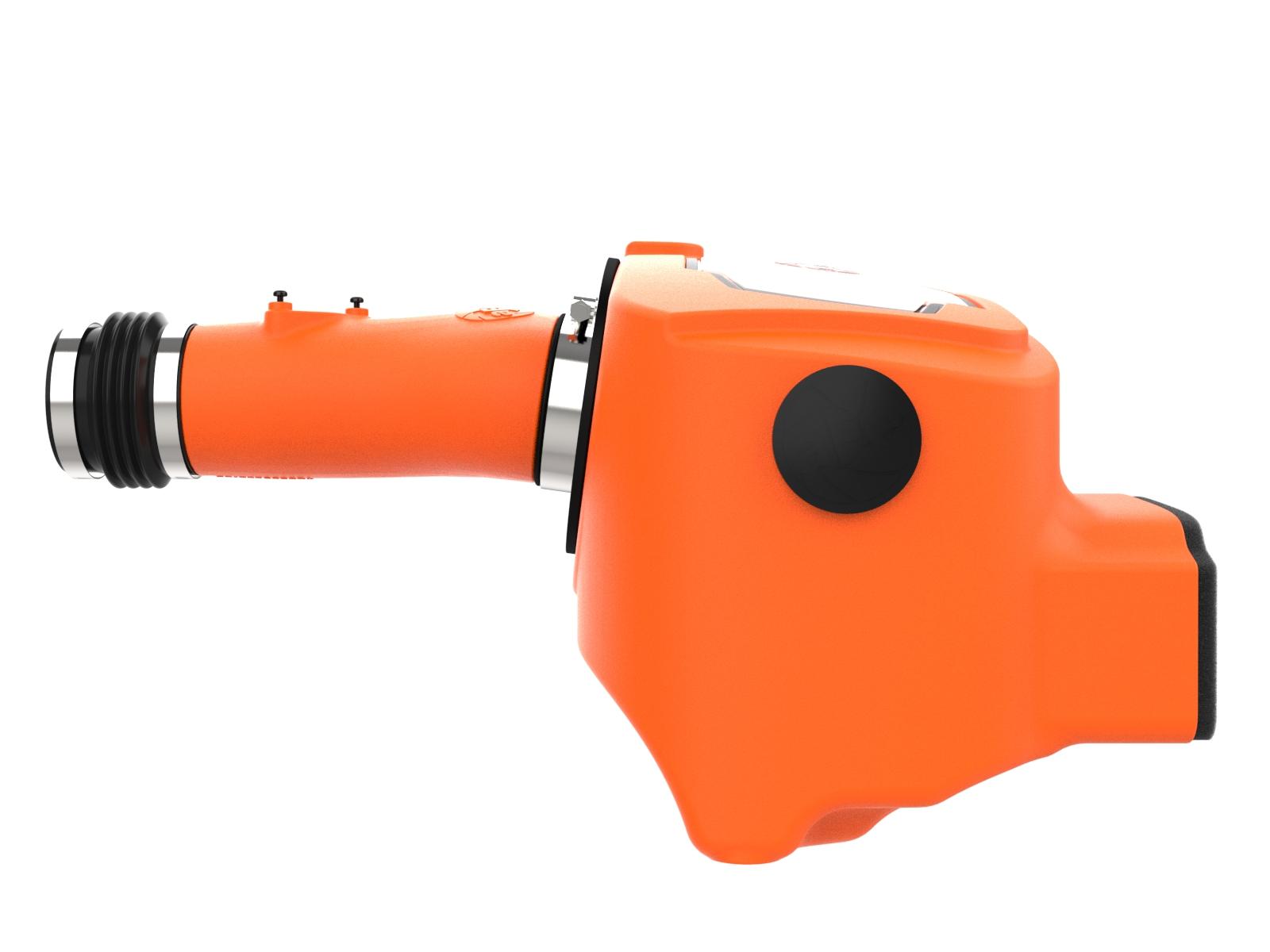 AFE Momentum HD Cold Air Intake System Orange w/ Pro DRY S Filter - 50-70098DN