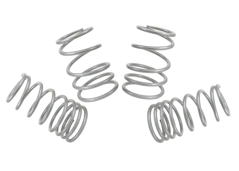 Whiteline Performance Coil Springs Lowered Front/Rear Performance Kit Lowers Vehicle 25MM 01-07 Subaru Whiteline - WSK-SUB003