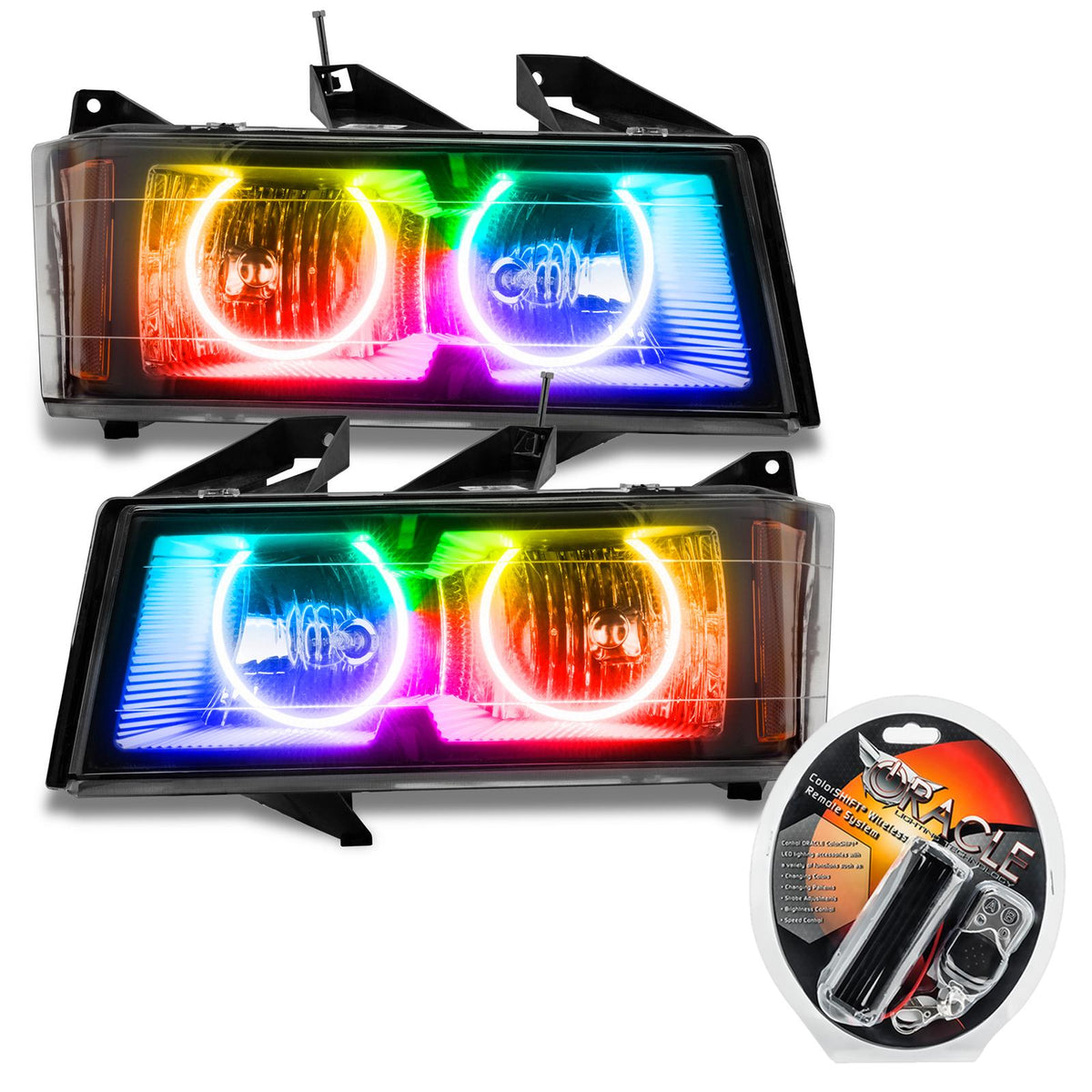 Oracle Lighting Smd Pre-Assembled Headlights, Colorshift (2004-2012 Colorado) - 8902-330