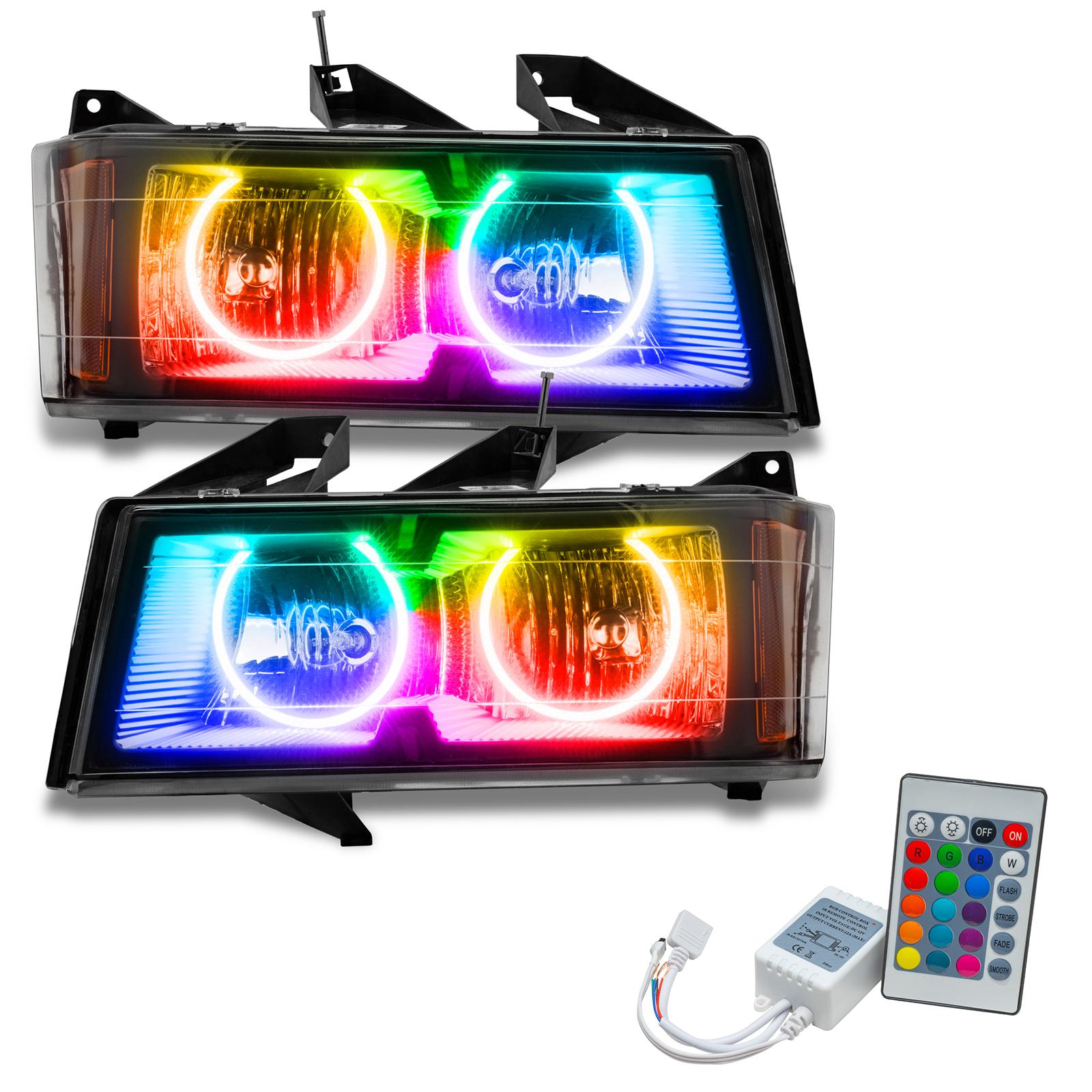 Oracle Lighting Smd Pre-Assembled Headlights, Colorshift - Simple (2004-2012 Colorado) - 8902-504