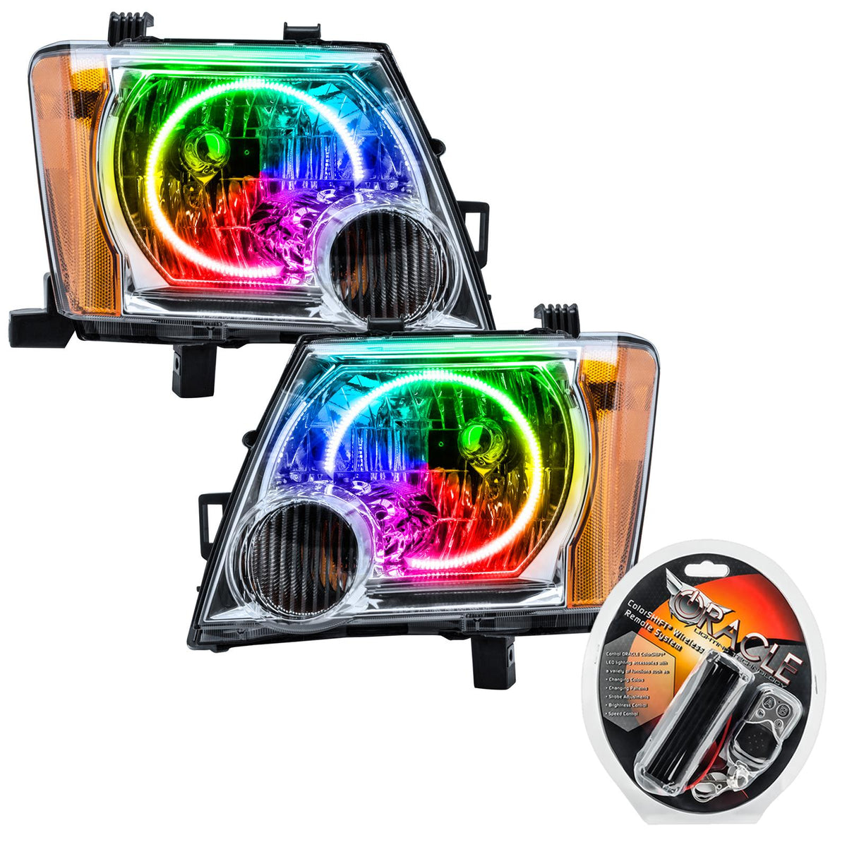 Oracle Lighting Smd Pre-Assembled Headlights, Colorshift (2005-2014 Xterra) - 8903-330