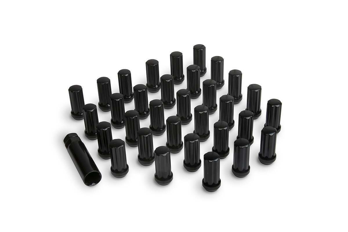 Icon Alloys Lug Nut Kit Black - 14 X 1.5 / 32 Count W/ Key - 89141532B