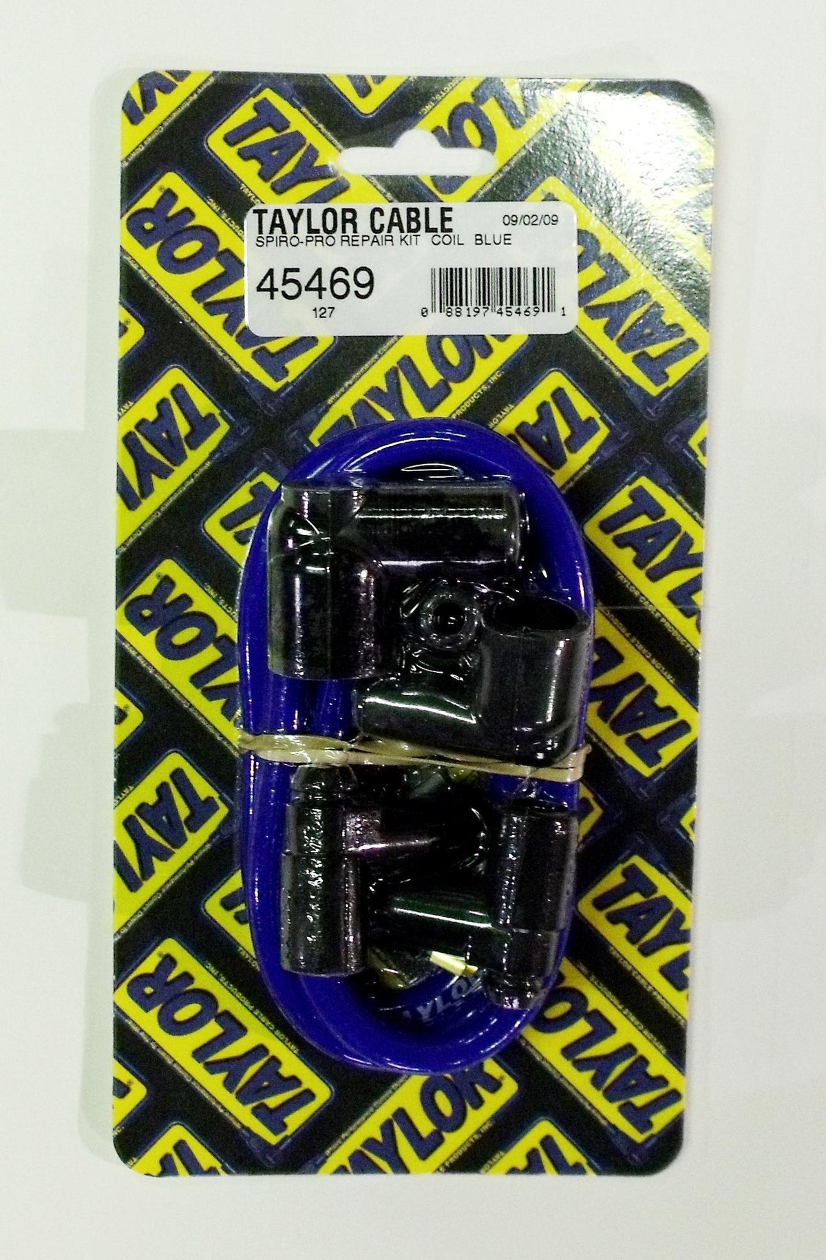TAYLOR CABLE 8mm Spiro-Pro Repair Kit Coil blue Spark Plug Wires - 45469