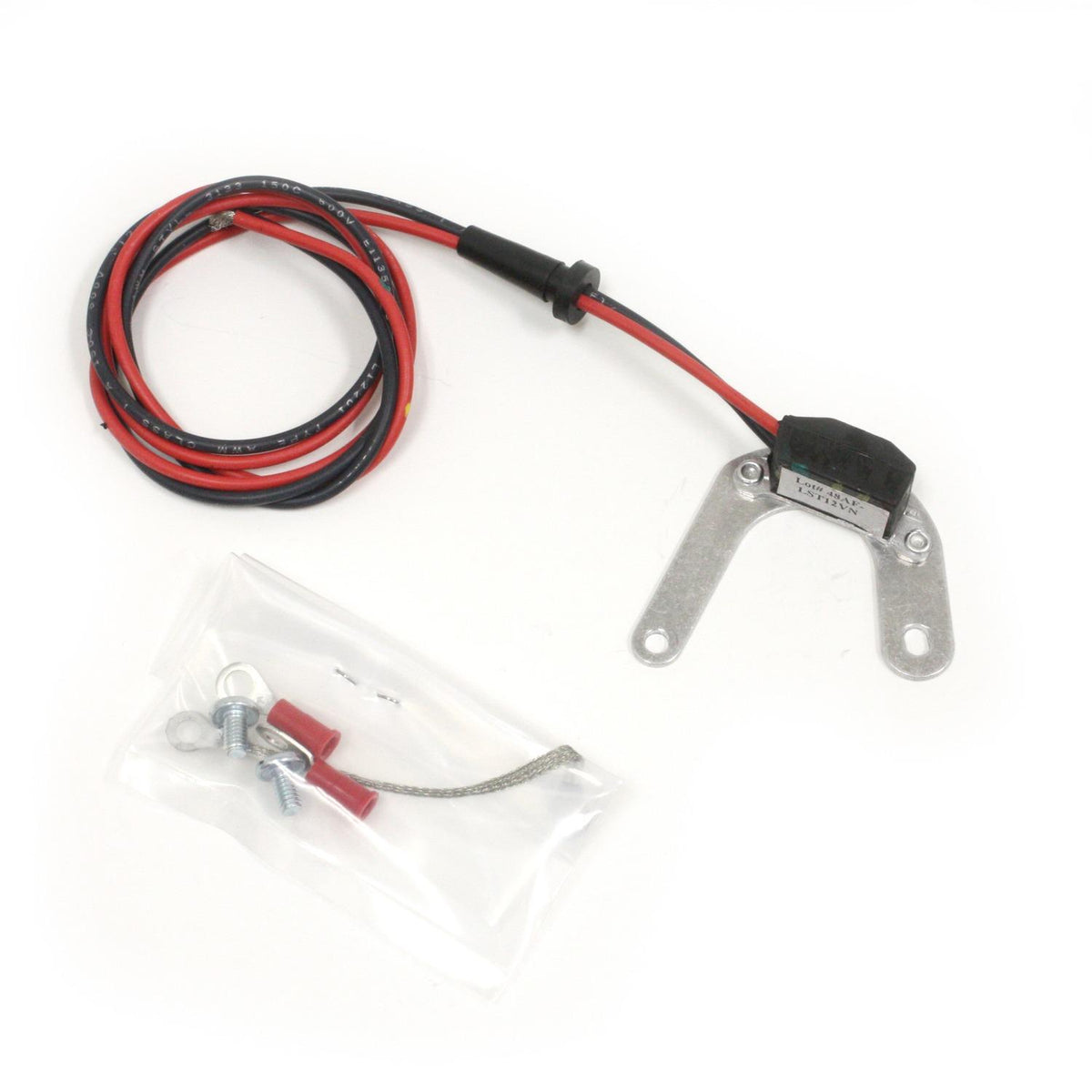 Pertronix Ignitor Kit For Original Ford  Distributors. 4-Cylinder, Single Point, 12-Volt Negative Ground. Lobe Sensor Module Which Does Not Require A Magnet  Sleeve. - 1241LS