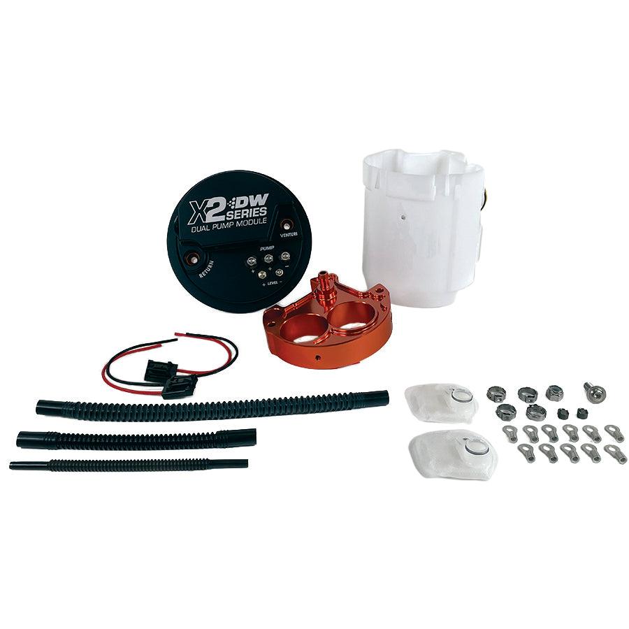 DeatschWerks X2 Series Fuel Pump Module for 2008-21 WRX/STI, 2008-18 Forester, 2005-09 Legacy (2005-2022 WRX STI, Forester, Impreza, Legacy, Outback) - 9-000-7050