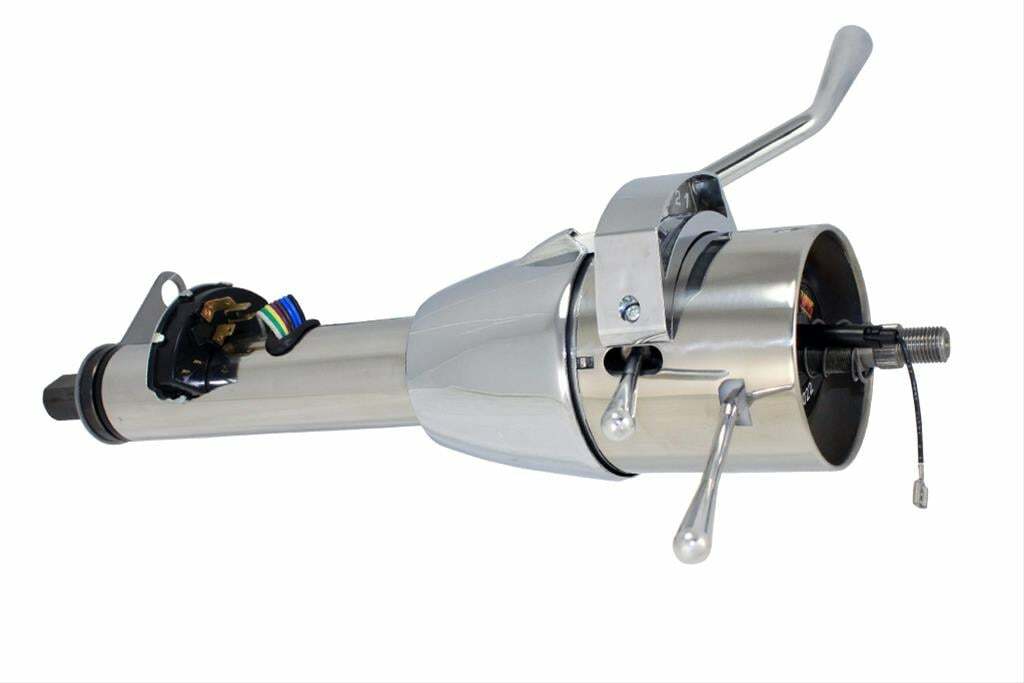 Flaming River Micro Key Column Shift Column: Polished - FR30101MCSS