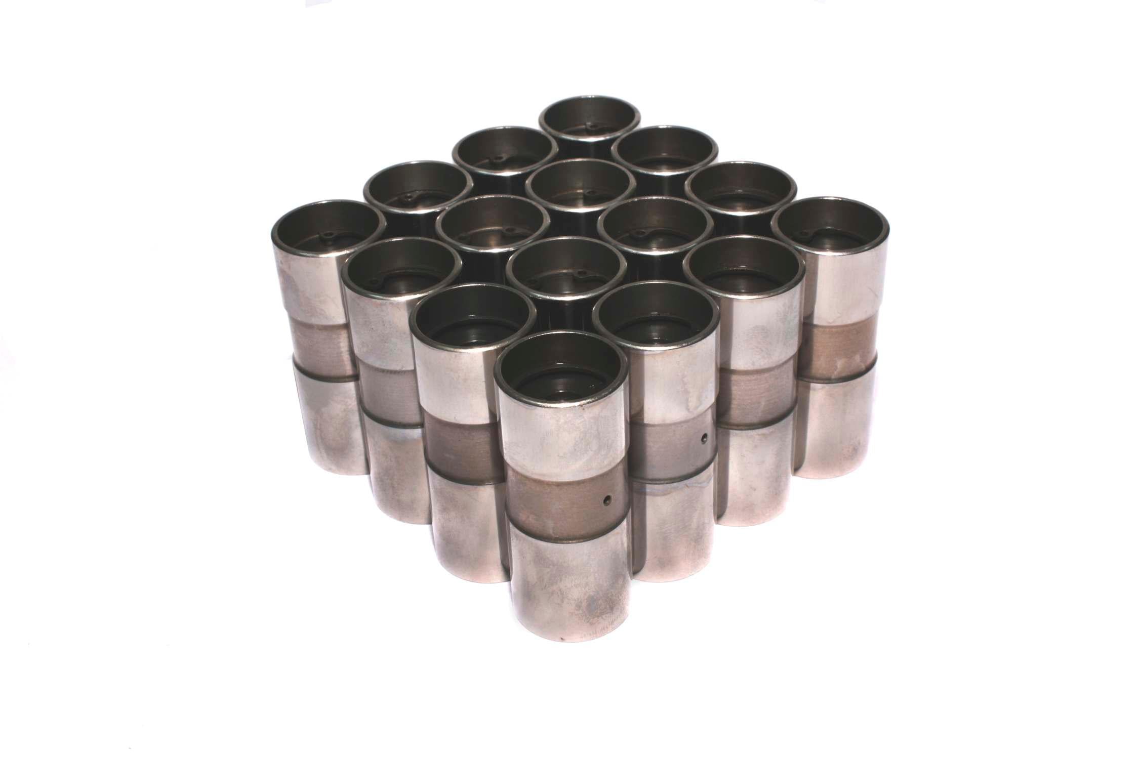 Comp Cams Tool Steel Solid Lifter Set w/ .012" EDM Oiling Hole for Chevrolet - 89842H-16