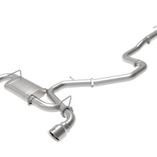 AFE Takeda-ST 3 IN 304 Stainless Steel Cat-Back Exhaust System w/ Polished Tips (Hyundai Veloster N 19-20 L4-2.0L (t)) - 49-37010-P