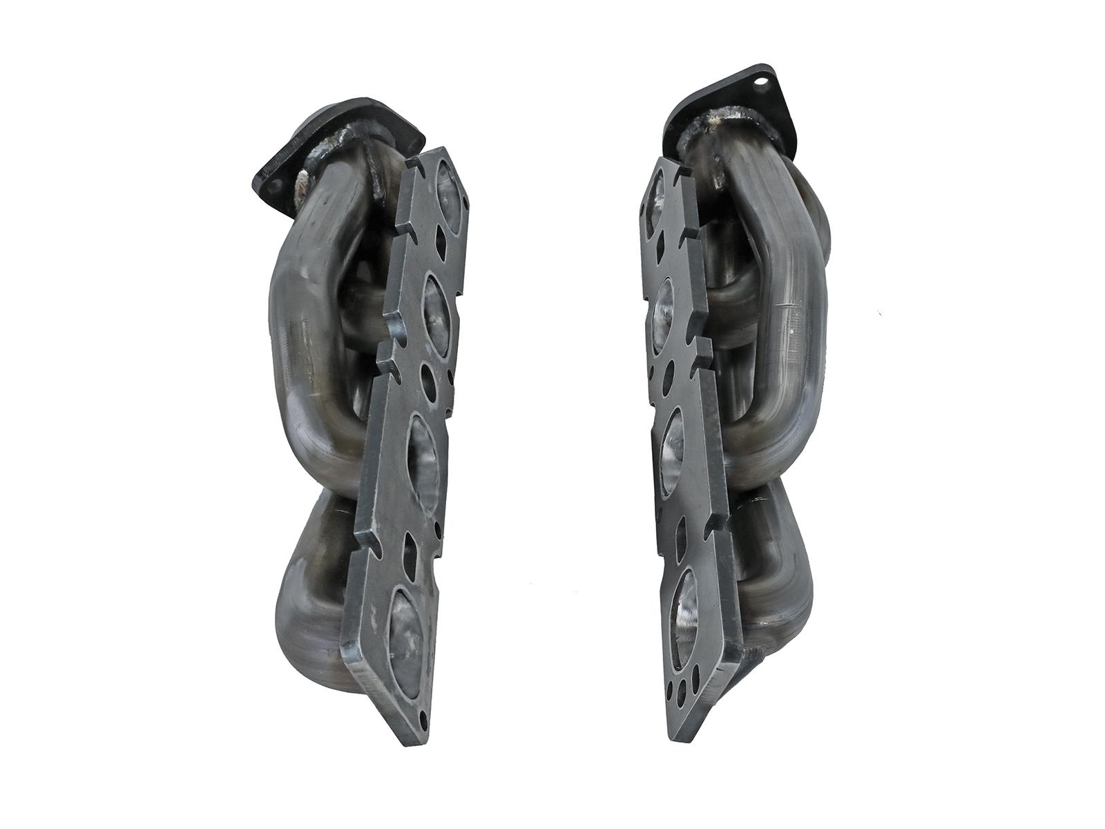 AFE Twisted Steel 304 Stainless Steel Short Tube Header (RAM 1500 (DT) 19-24 V8-5.7L HEMI) - 48-32023
