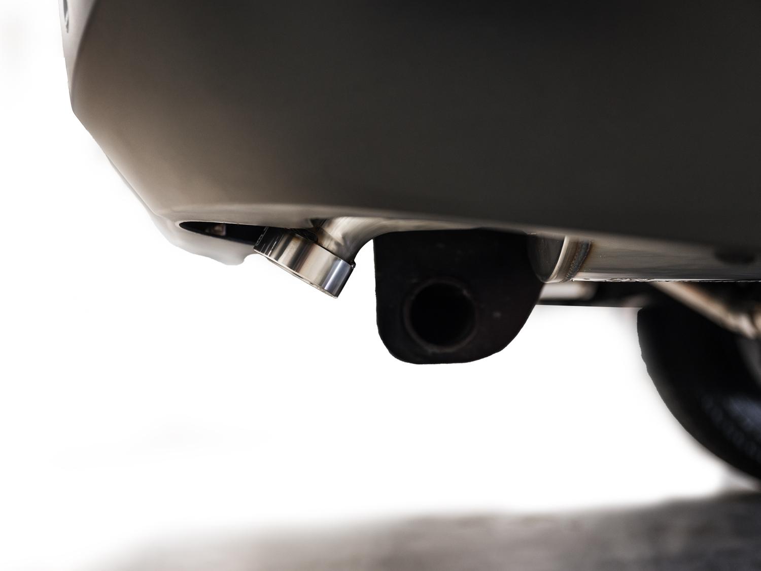 AWE 0FG Exhaust - Dual BashGuards (2020+ Subaru Outback 2.4T) - 3015-38246