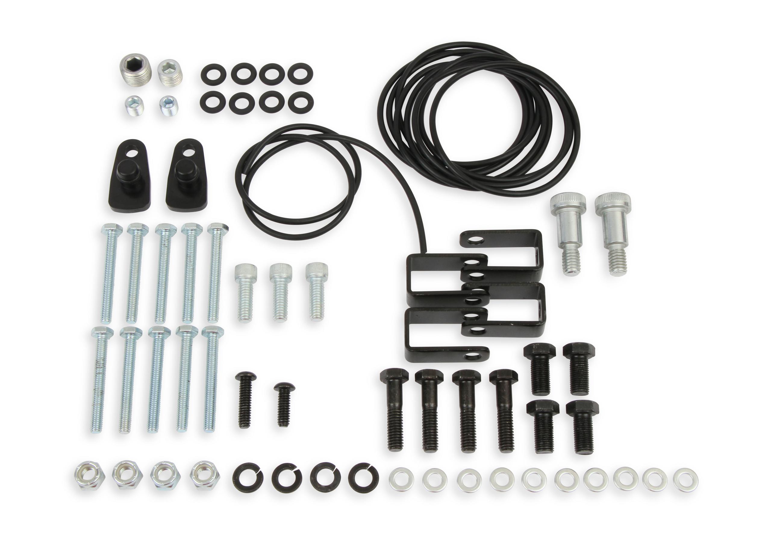Holley Hardware Kit For Split Intake-Silver  - 508-31